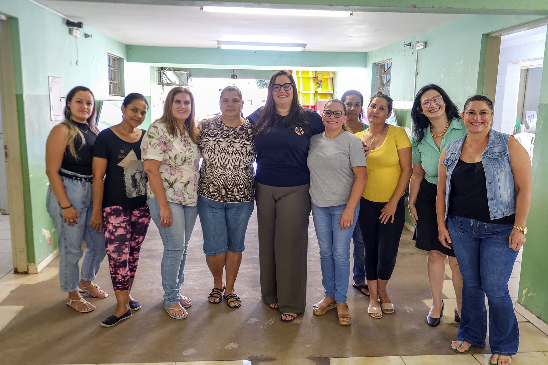 Prefeita visita o CIEI Azená Ricco de Freitas e autoriza início do processo licitatório para reforma geral