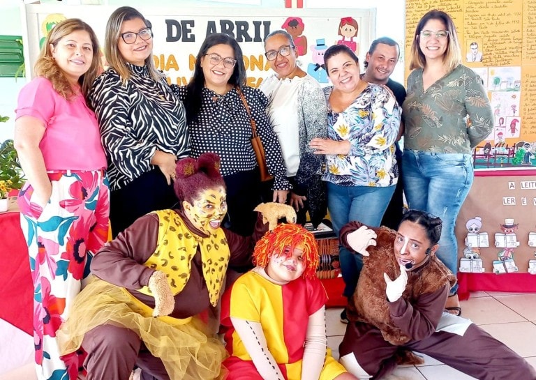 Escola Diomedes Valentin Cerri promove evento em comemoração ao Dia Nacional do Livro Infantil