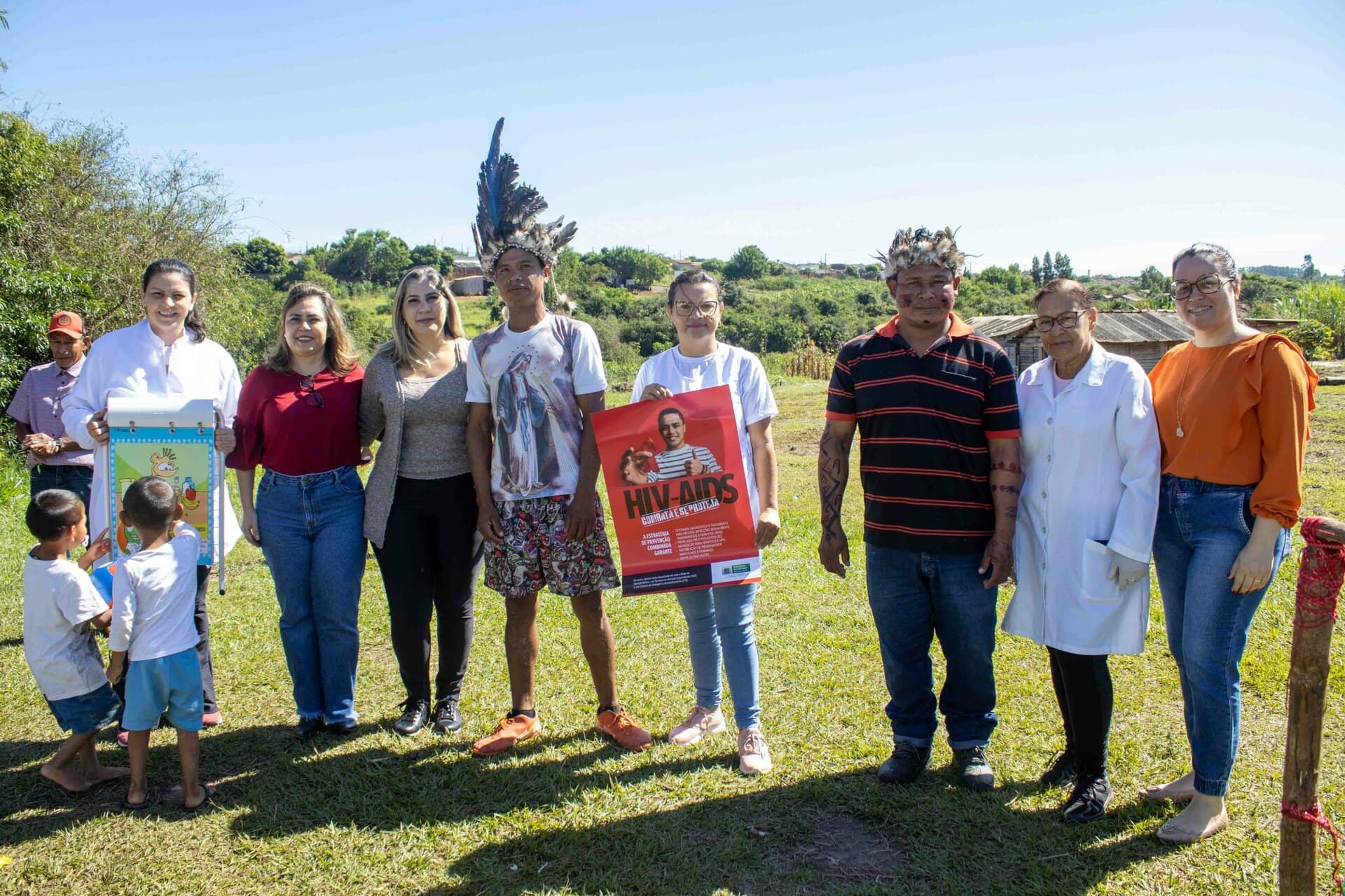 Gerência de Saúde de Naviraí promove ações em comemoração ao Dia dos Povos Indígenas