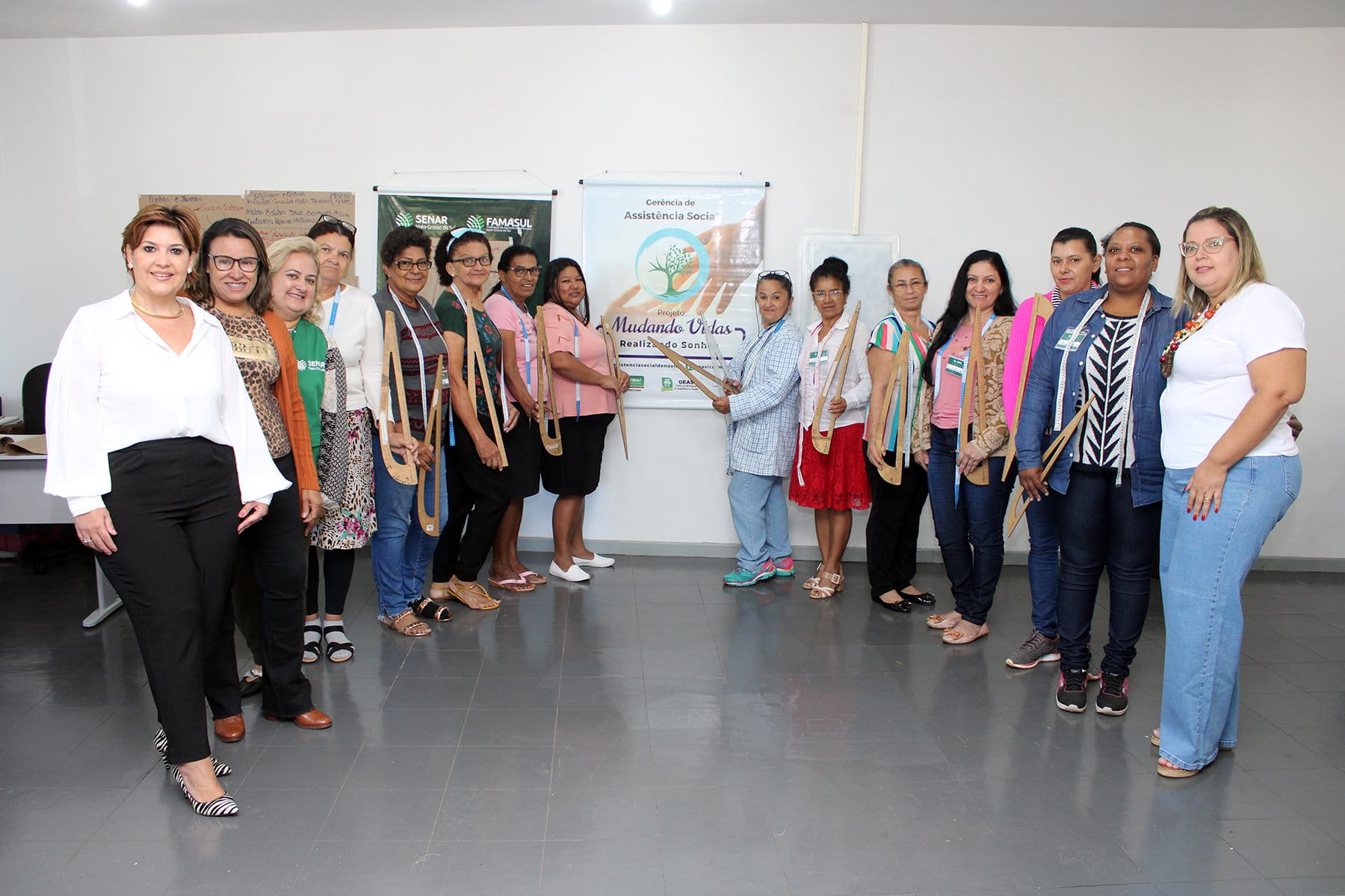 Assistência Social da Prefeitura de Naviraí conclui Curso de Corte, Costura e Modelagem de Peças