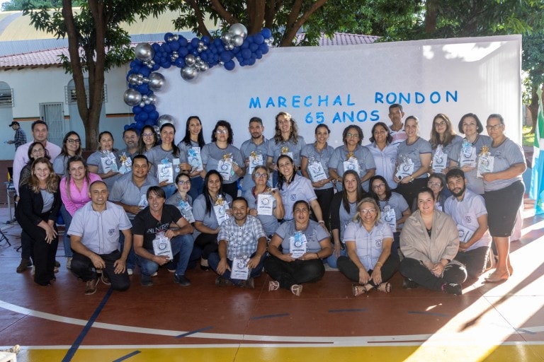 Escola mais antiga de Naviraí, Marechal Rondon comemora 65 anos de fundação