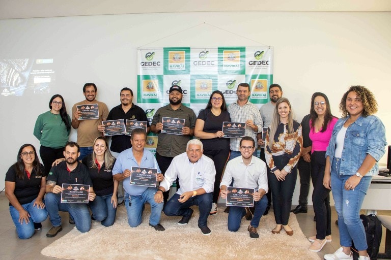 GEDEC entrega certificados aos participantes e colaboradores do 1º Festival do Churrasco de Naviraí