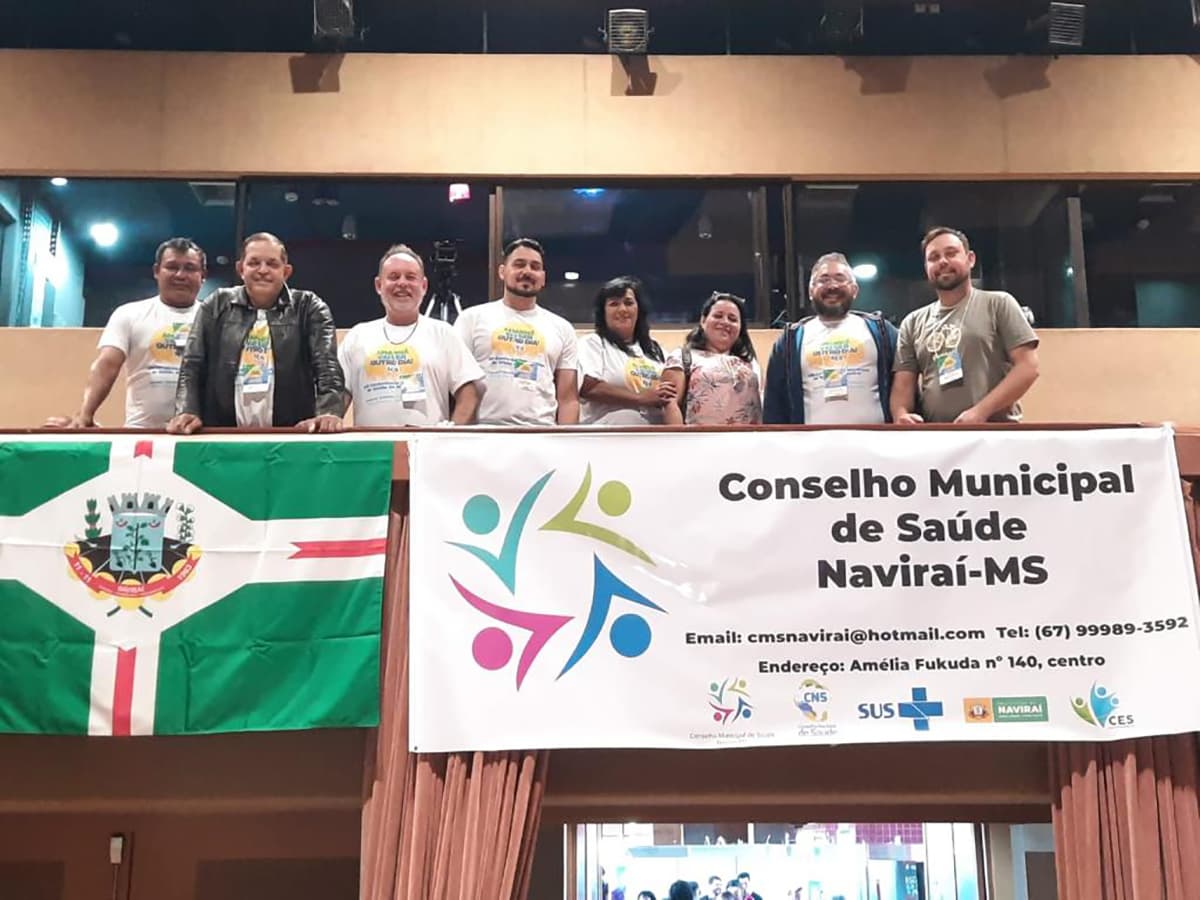 Naviraí participa da 10ª Conferência Estadual de Saúde de MS e debate propostas para efetivação do SUS