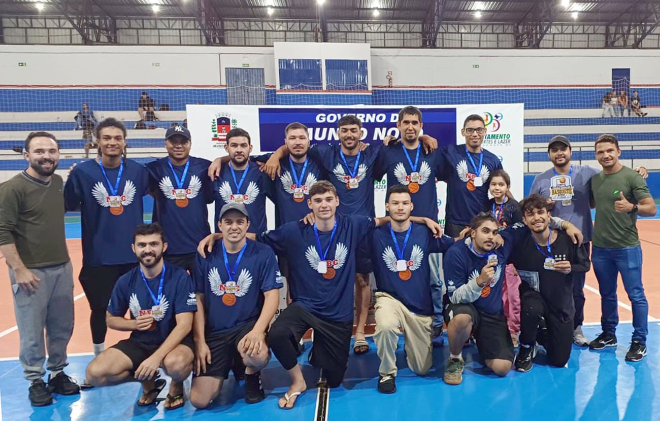 Com apoio da Prefeitura de Naviraí, NBC conquista o terceiro lugar na Copa Mundo Novo de Basquetebol