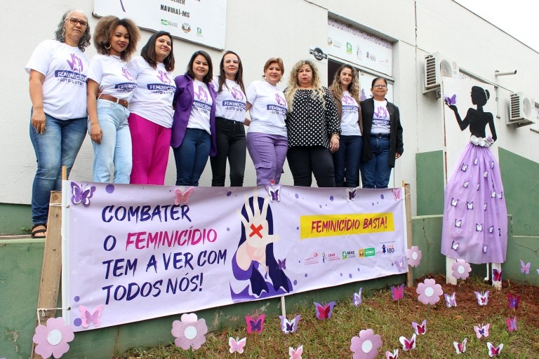 Prefeitura de Naviraí realiza Campanha de Combate ao Feminicídio