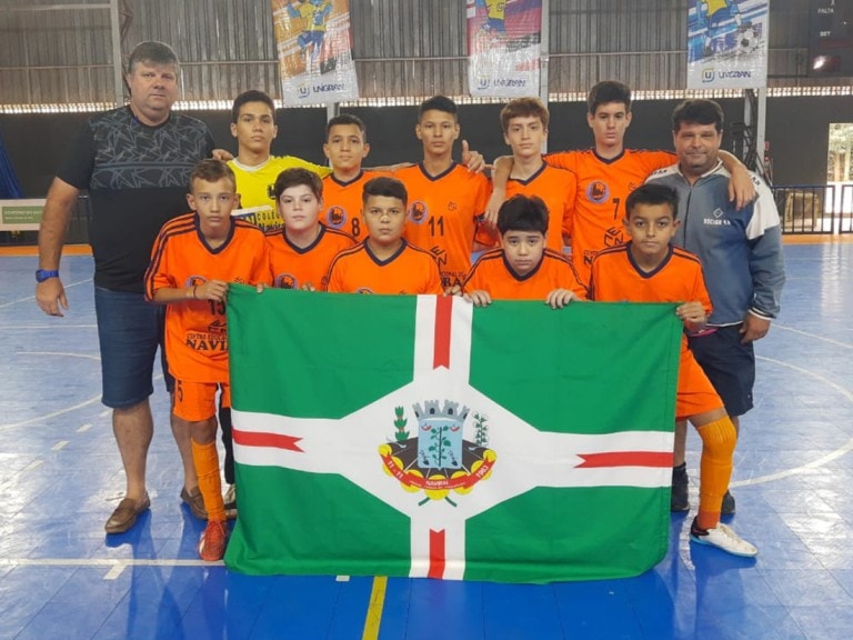 Futsal 12 a 14 anos de Naviraí é semifinalista dos Jogos Escolares da Juventude de MS