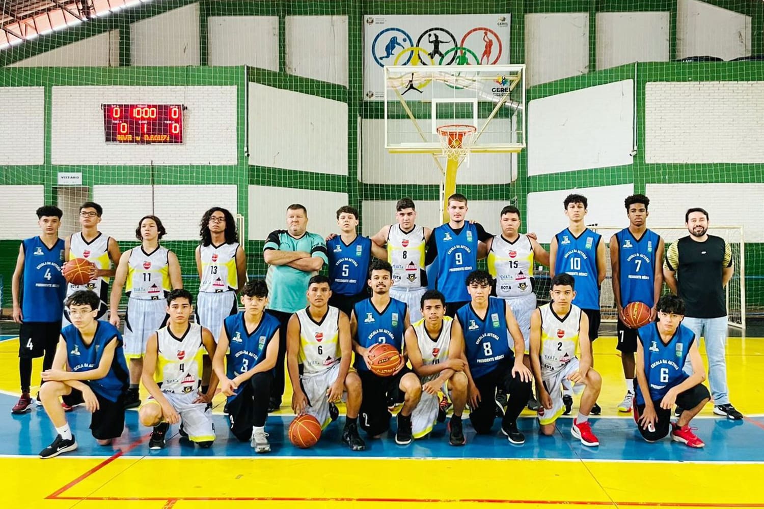 Basquete masculino de Naviraí vence amistosos contra equipes de Amambai