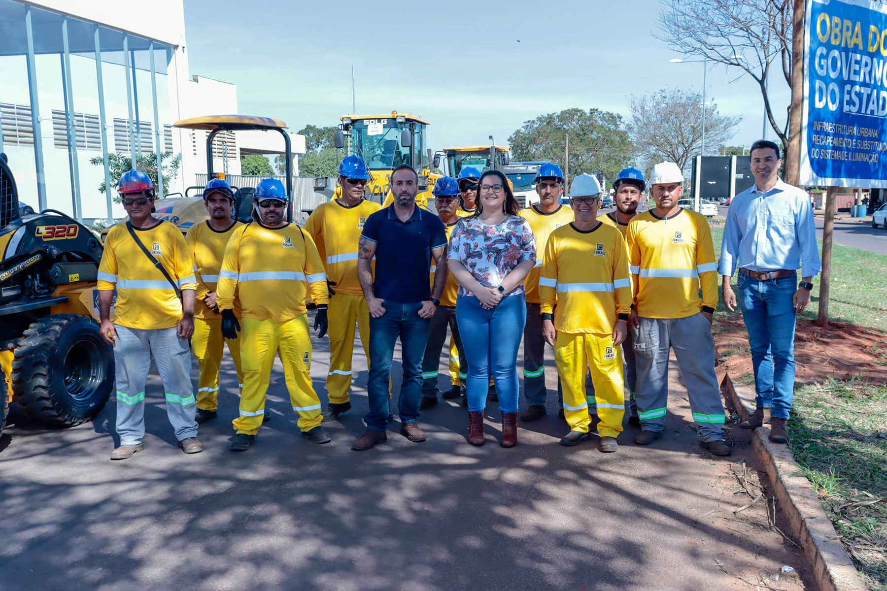 Maquinários chegam e a tão sonhada obra de recapeamento da Avenida Mato Grosso será iniciada