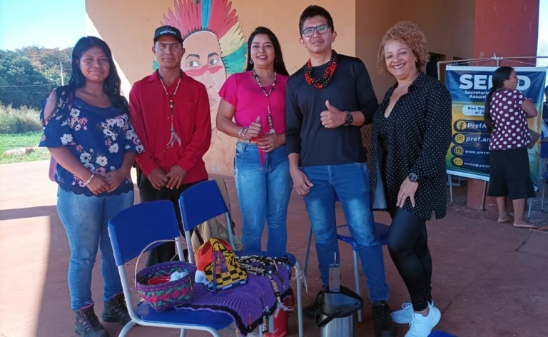 Artesãos indígenas de Naviraí são cadastrados pela Fundação de Cultura de Mato Grosso do Sul