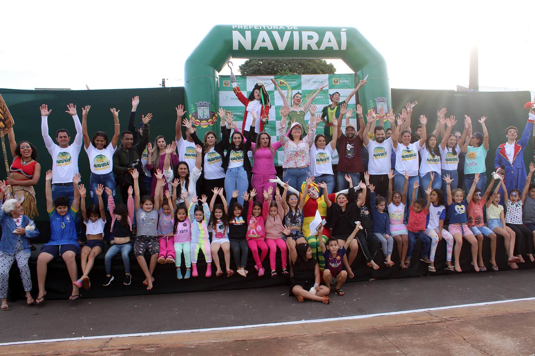 Bairro Sol Nascente foi o sétimo que recebeu o Projeto Naviraí em Movimento