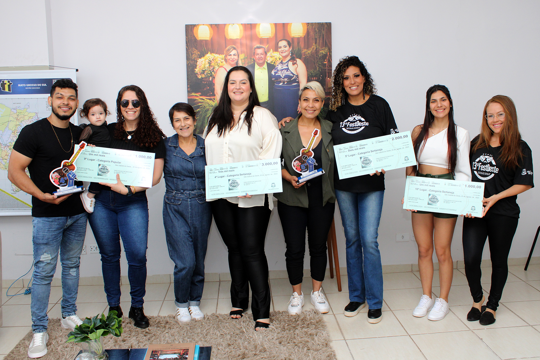 Talentos musicais de Naviraí foram destaques no 13º Festoeste