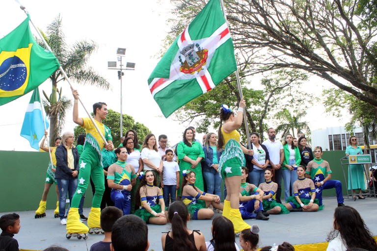 Ato Cívico marca as comemorações do Dia da Independência do Brasil em Naviraí