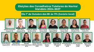 Confira os locais de votação e seções eleitorais para a eleição do Conselho Tutelar de Naviraí