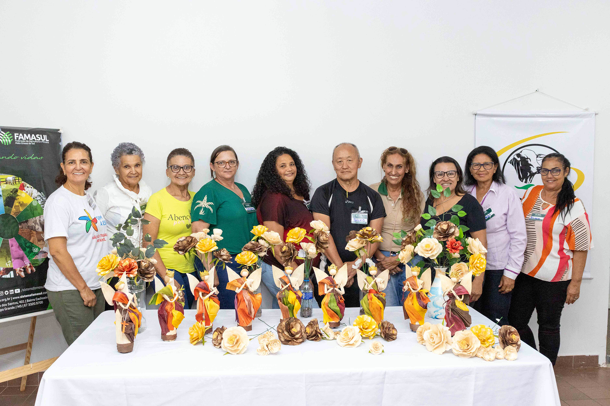 Curso de Artesanato em Palha de Milho é concluído na Casa do Trabalhador de Naviraí