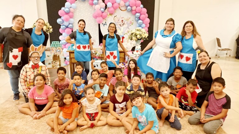 Escola Diomedes Valentim Cerri promove evento em comemoração à Semana das Crianças