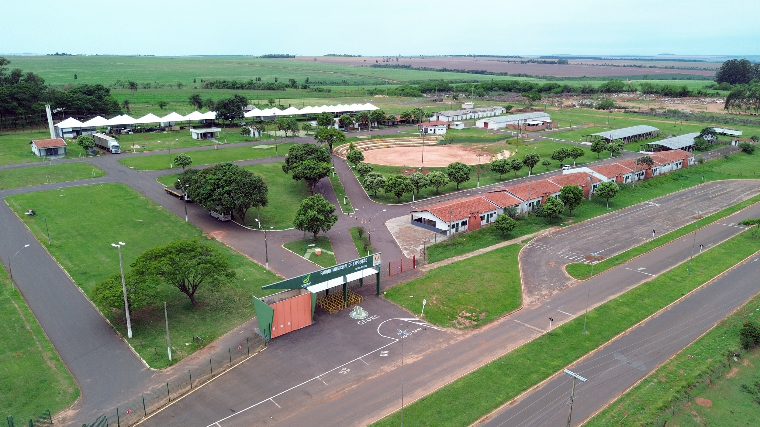 Começa a montagem do Pavilhão do Agricultor que será uma das atrações da 29ª Exponavi Começa a montagem do Pavilhão do Agricultor que será uma das atrações da 29ª Exponavi