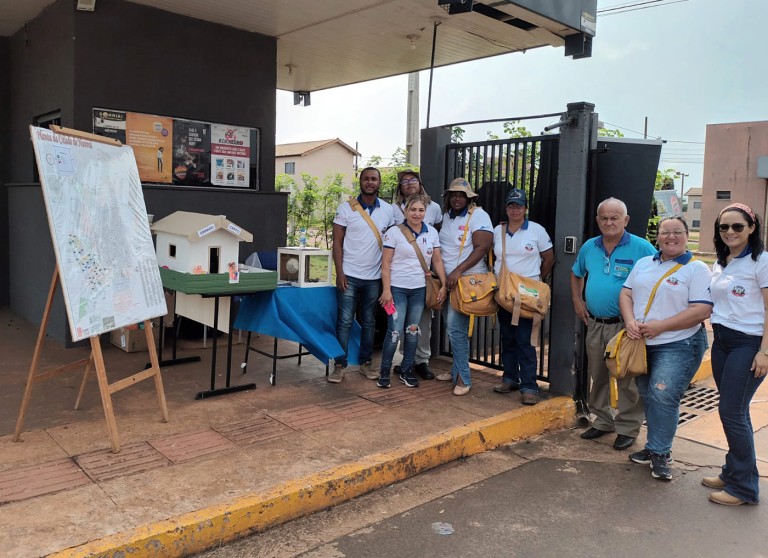 Prefeitura de Naviraí realiza ações de combate ao Aedes no Residencial Nelson Trad e no Porto Caiuá