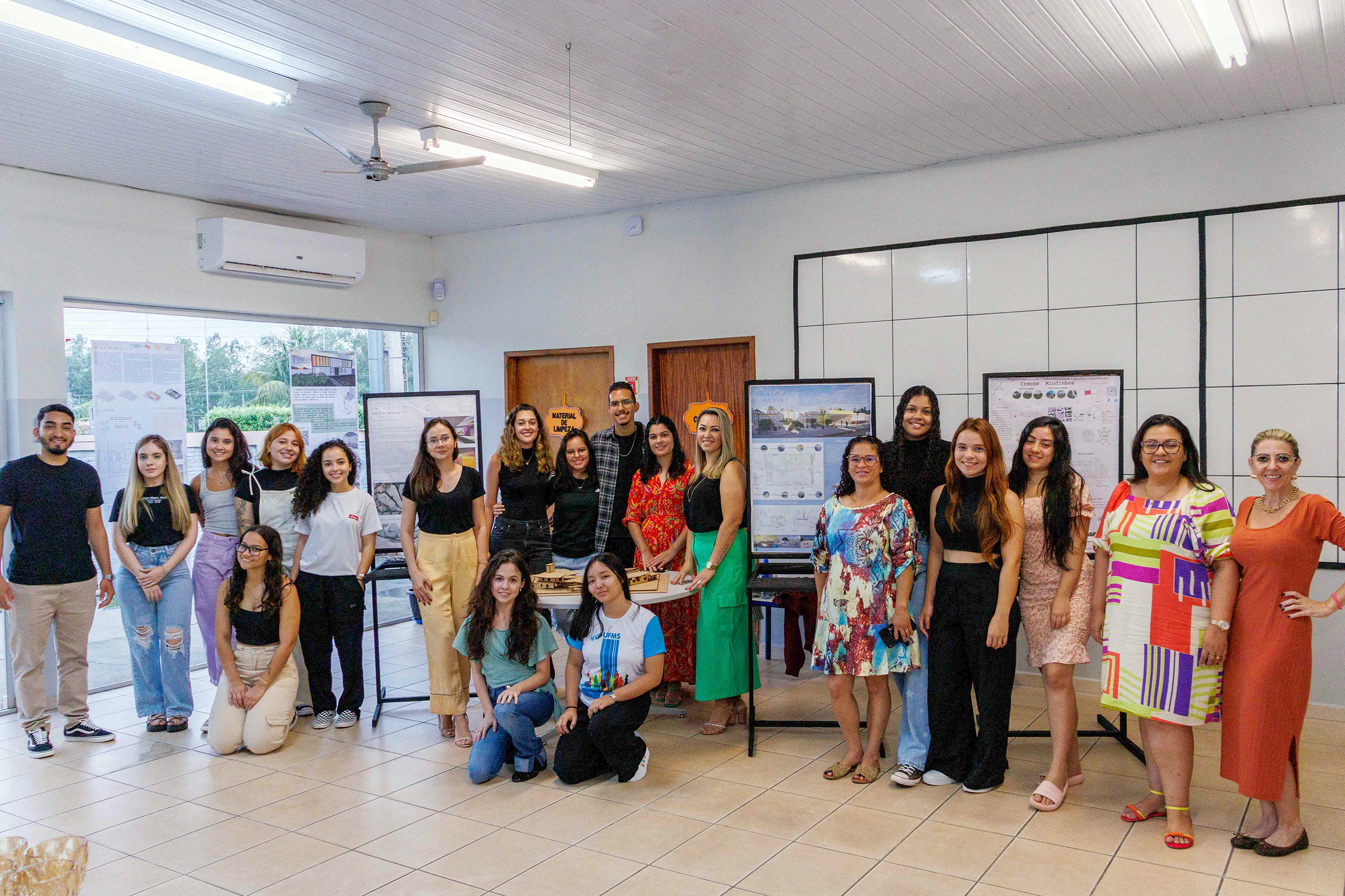Educação de Naviraí recebe Exposição de Projetos de Arquitetura Educacional da UFMS