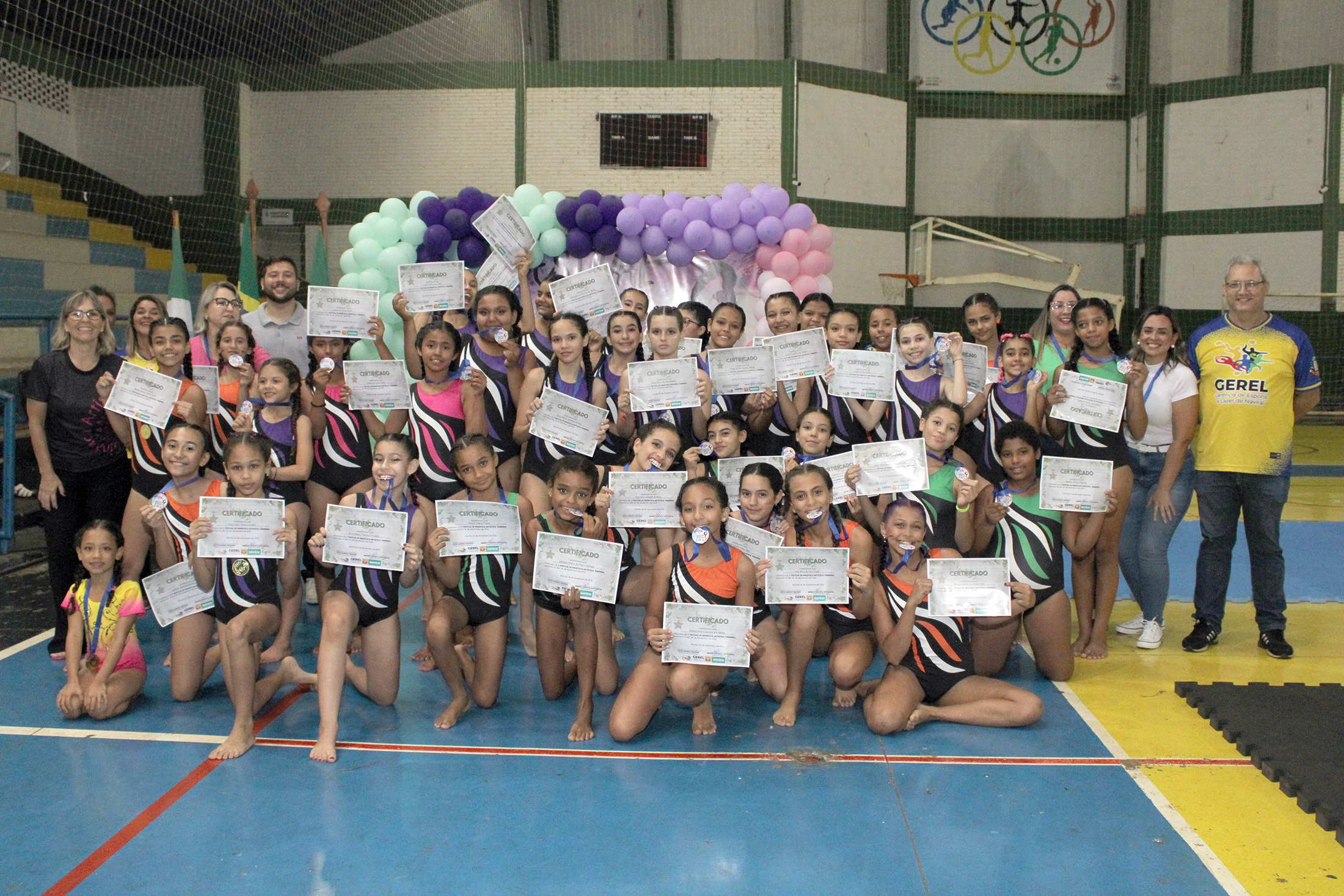 1º Festival de Ginástica Artística contou com apoio da Prefeitura de Naviraí e superou expectativas