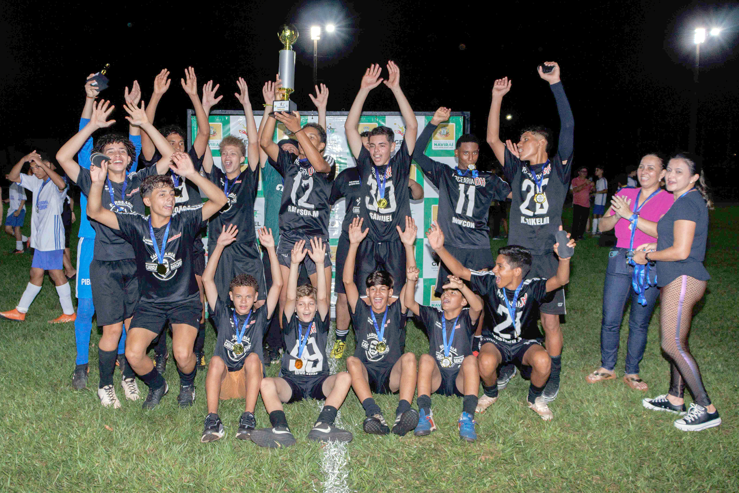 Prefeitura de Naviraí, por meio da GEREL, concluiu a 3ª Copa Carneirinho de Futebol Suíço