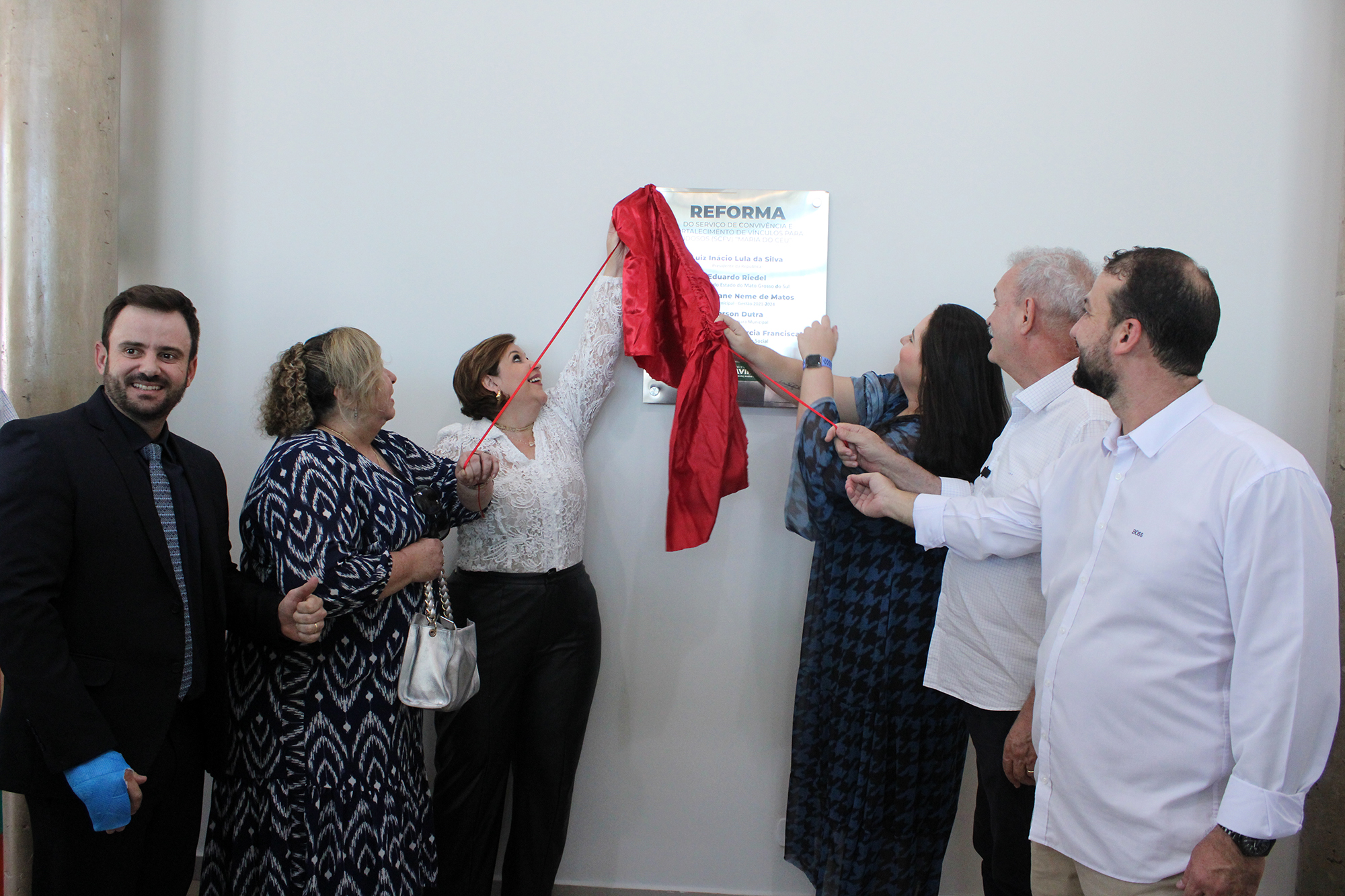 Prefeitura de Naviraí entrega obra de reforma do Serviço de Convivência do Idoso Maria do Céu