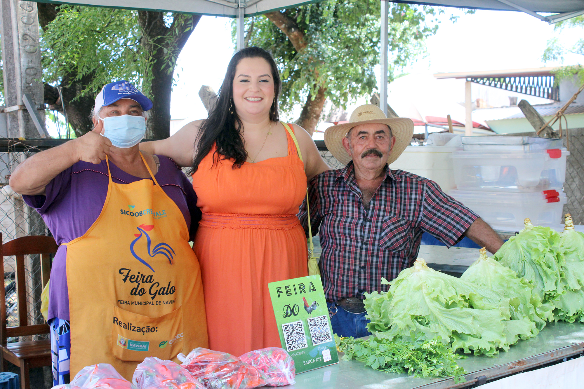 Feira do Galo se consolida como principal fonte de renda para dezenas de agricultores familiares de Naviraí