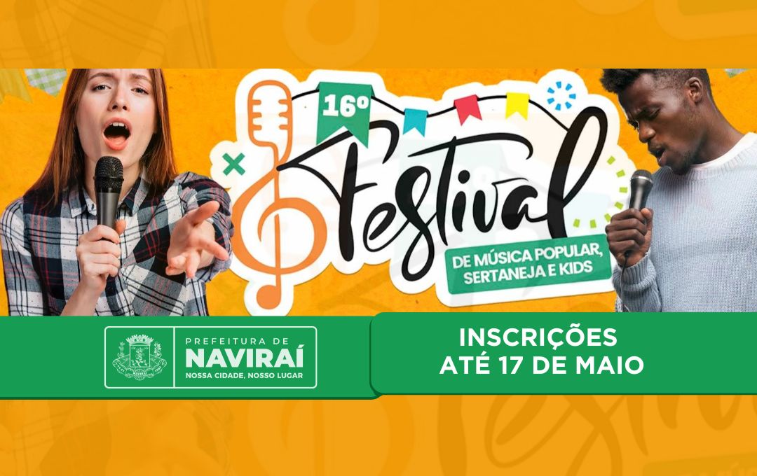 16º Festival de Música Popular, Sertanejo e Kids de Naviraí – 2024