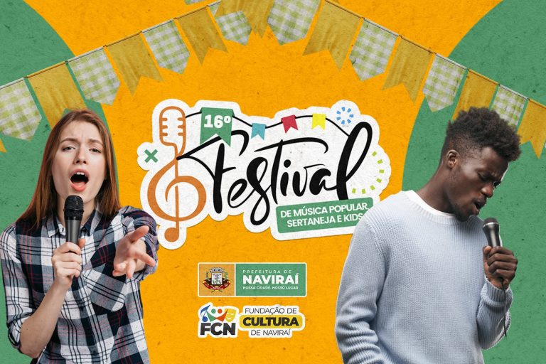 Com mais de 48 mil reais em prêmios, Festivais de Música de Naviraí recebem inscrições até 17 de maio