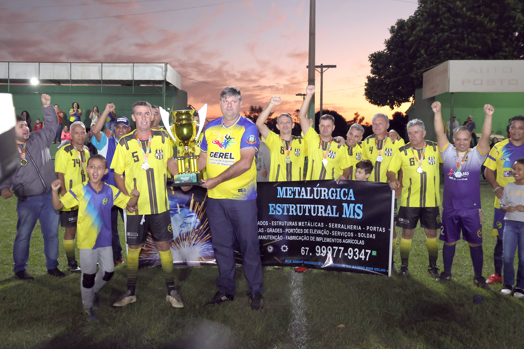 Prefeitura de Naviraí conclui a 18ª Copa Máster de Futebol Suíço que contou com equipes locais e da região