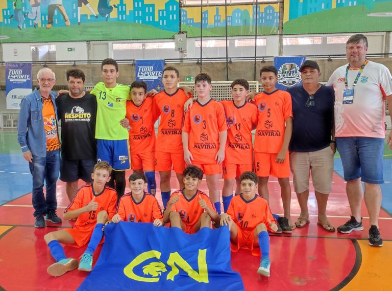 Com apoio da Prefeitura Municipal, futsal e basquete de Naviraí disputaram os Jogos Escolares da Juventude 2024
