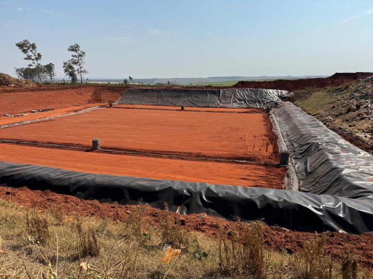 Com 90% da obra concluída, nova célula do aterro sanitário de Naviraí terá vida útil de 15 anos