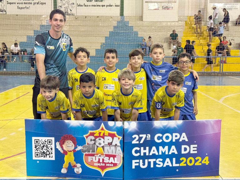 Começam as fases eliminatórias da 27ª Copa Chama de Futsal de Base