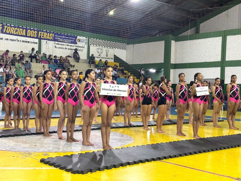 Naviraí recebeu o 2º Festival de Ginástica Artística Feminina