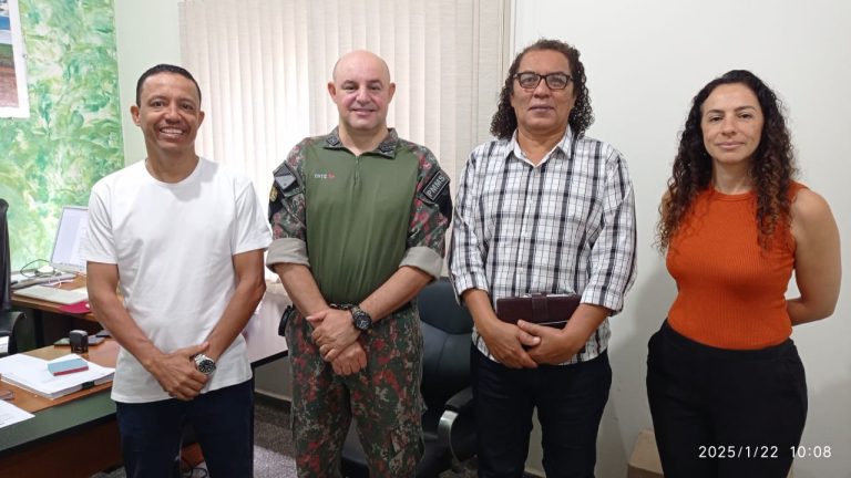 Gerência de Meio Ambiente e representante da Câmara discutem futuras parcerias com a PMA de Naviraí