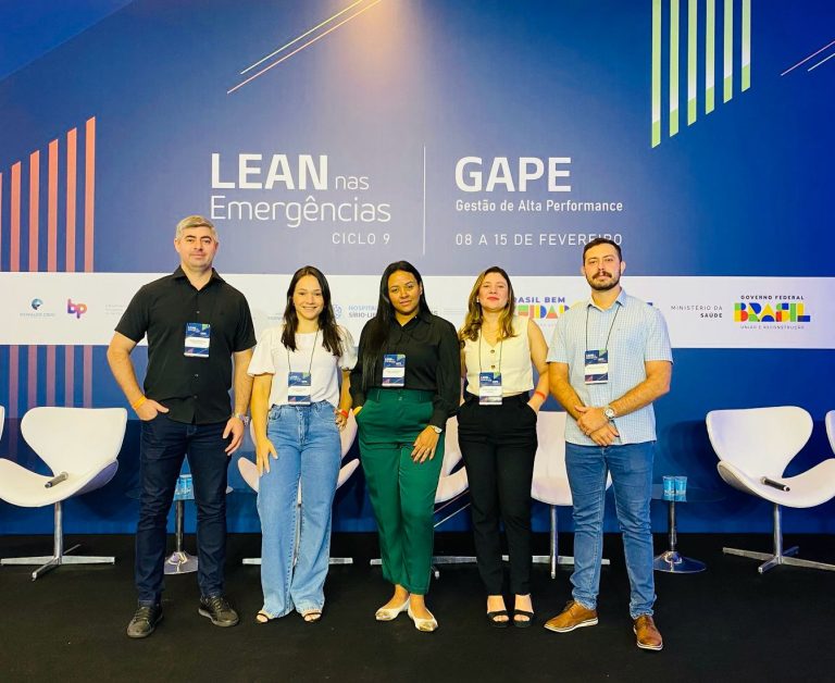 Equipe do Hospital Municipal de Naviraí participa de evento nacional do projeto Lean nas Emergências