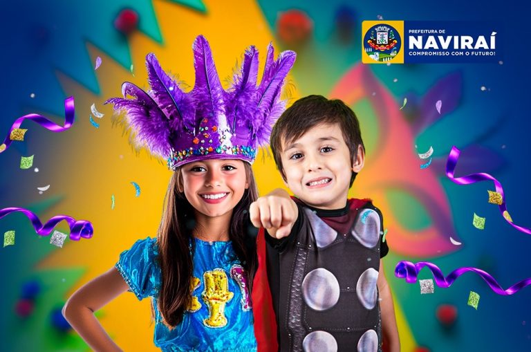 Fundação Cultural anuncia “1º Carna Kids de Naviraí” com matinê na Seleta, no feriado de Carnaval