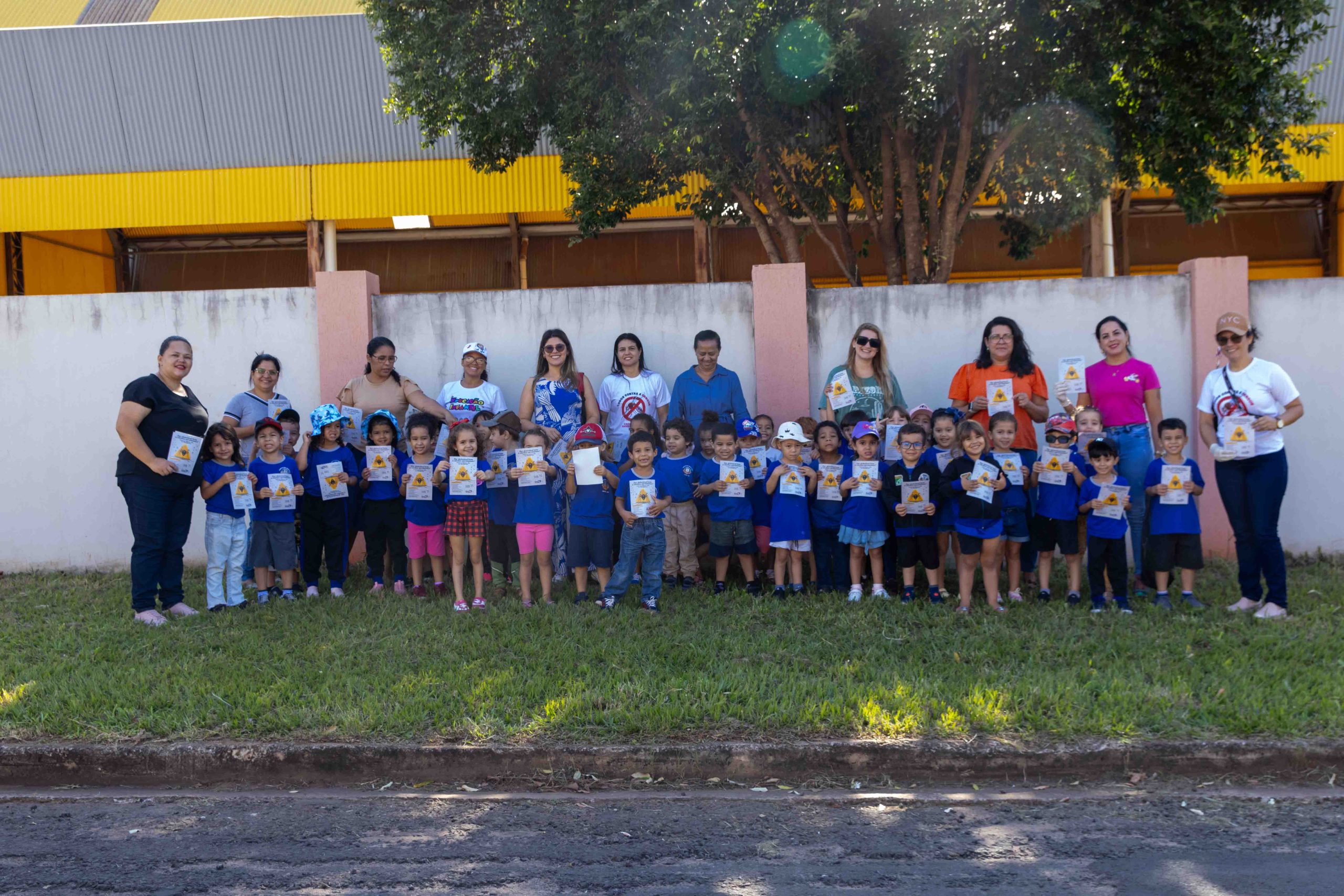 “Todos Contra a Dengue” mobiliza crianças e comunidade escolar de Naviraí em ações de prevenção