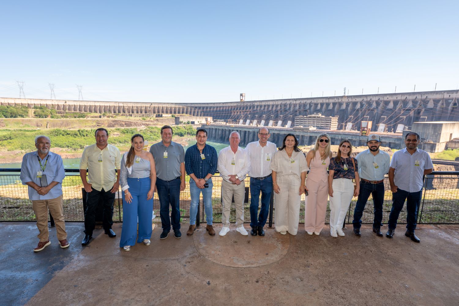 Prefeito Rodrigo, Dr. Fauze e Fabiano visitam a Itaipu Binacional visando convênios para Naviraí