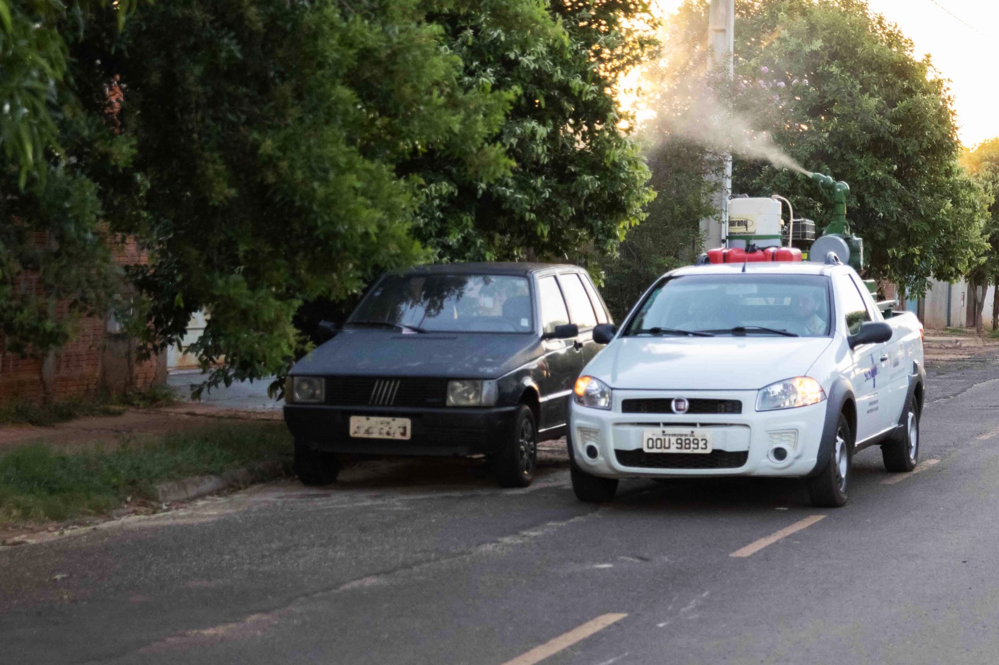 Fumacê Contra o Aedes Aegypti: Ação de Combate à Dengue em Naviraí