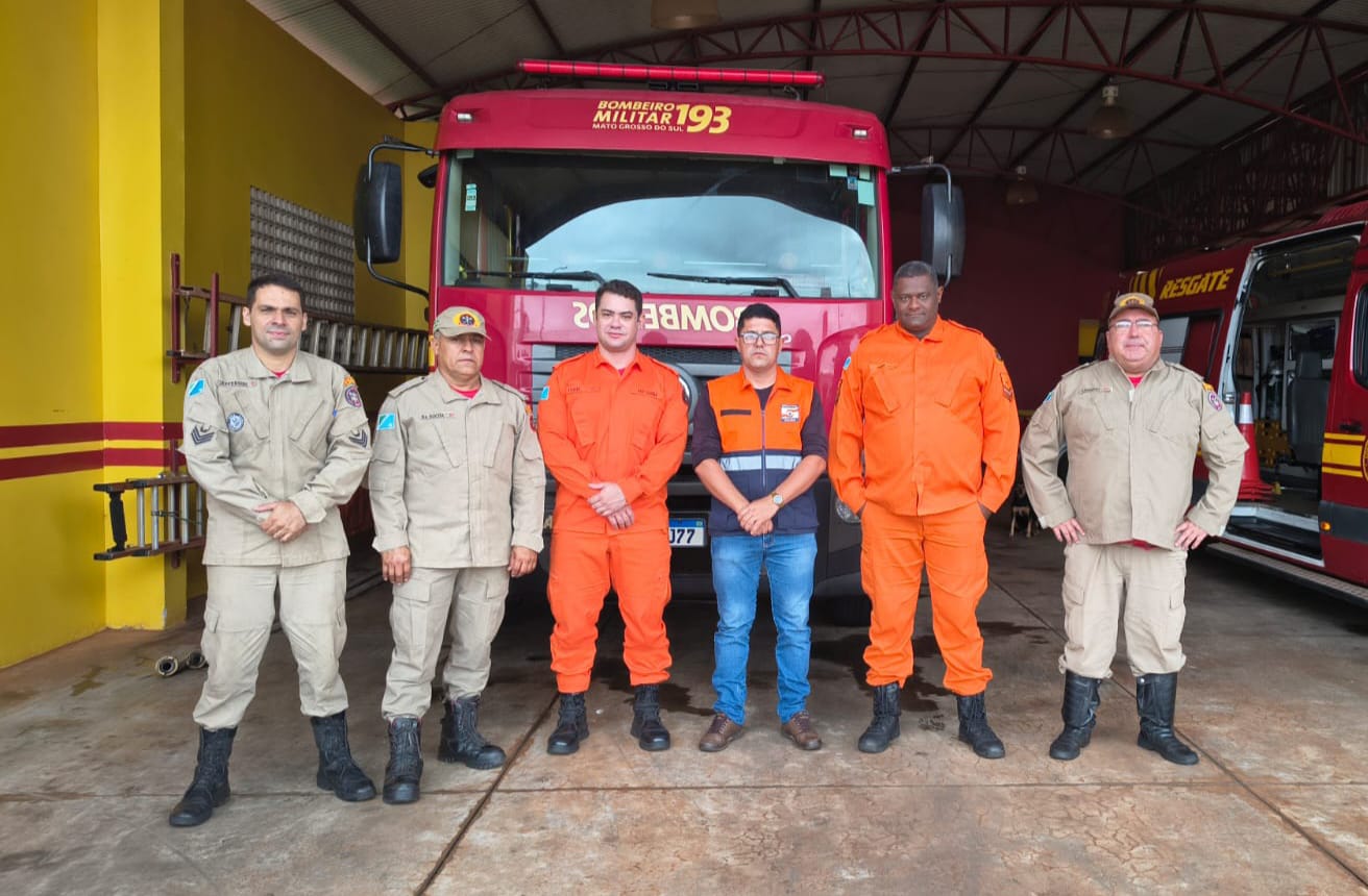 Defesa Civil de Naviraí busca parceria tripartite visando o combate a incêndios
