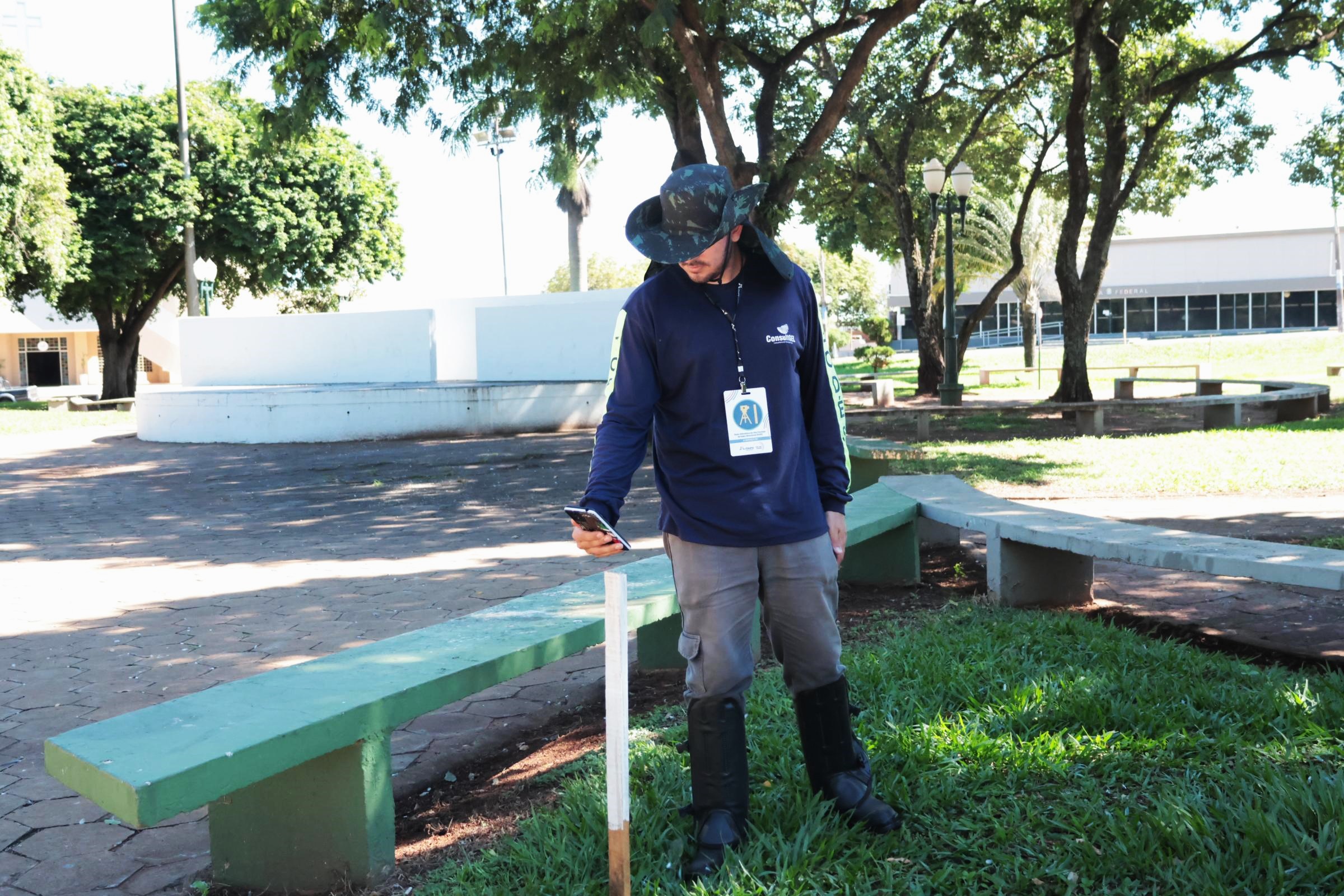 Itaipu Binacional inicia demarcação de 61 pontos geodésicos em Naviraí  