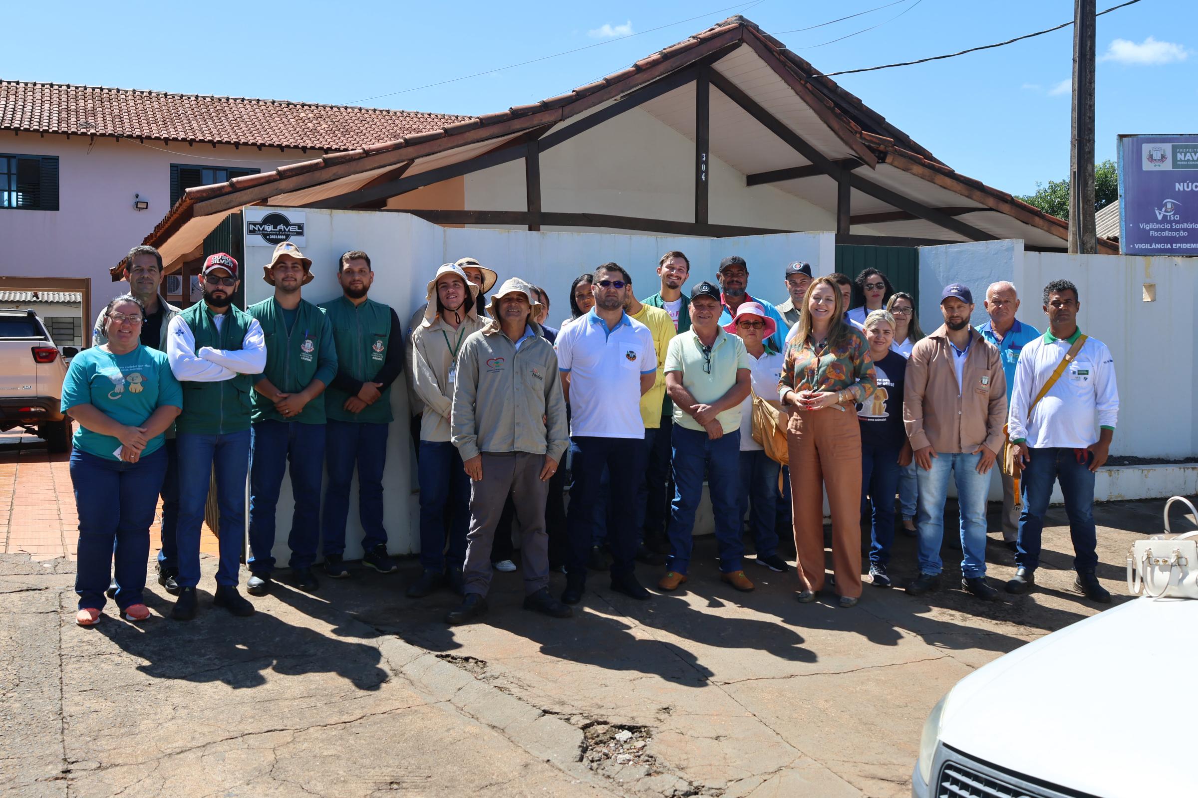 Prefeitura de Naviraí executa mutirão de limpeza em combate ao mosquito da dengue