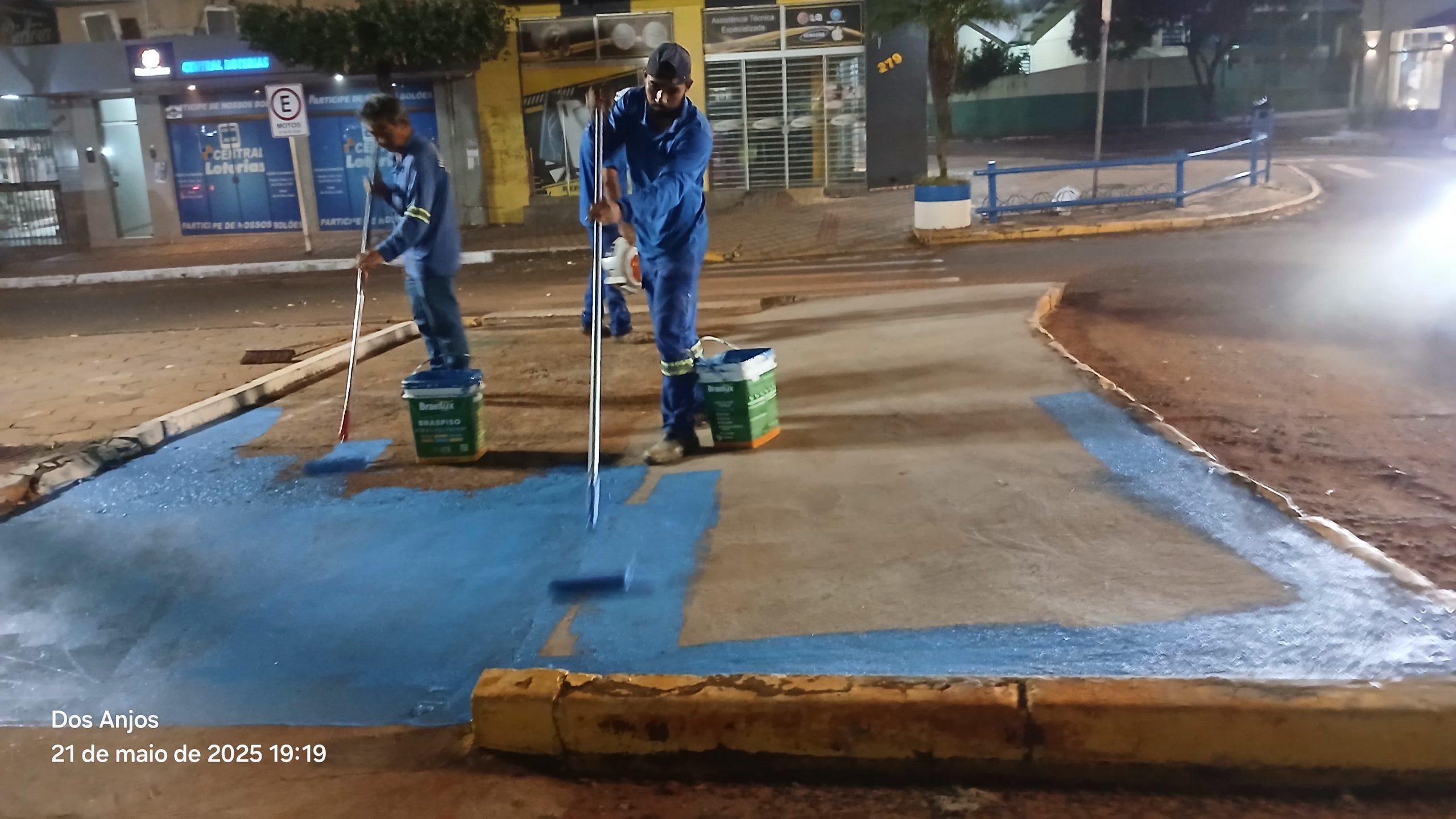 Prefeitura de Naviraí intensifica sinalização das vias públicas e reforça compromisso com a segurança no trânsito