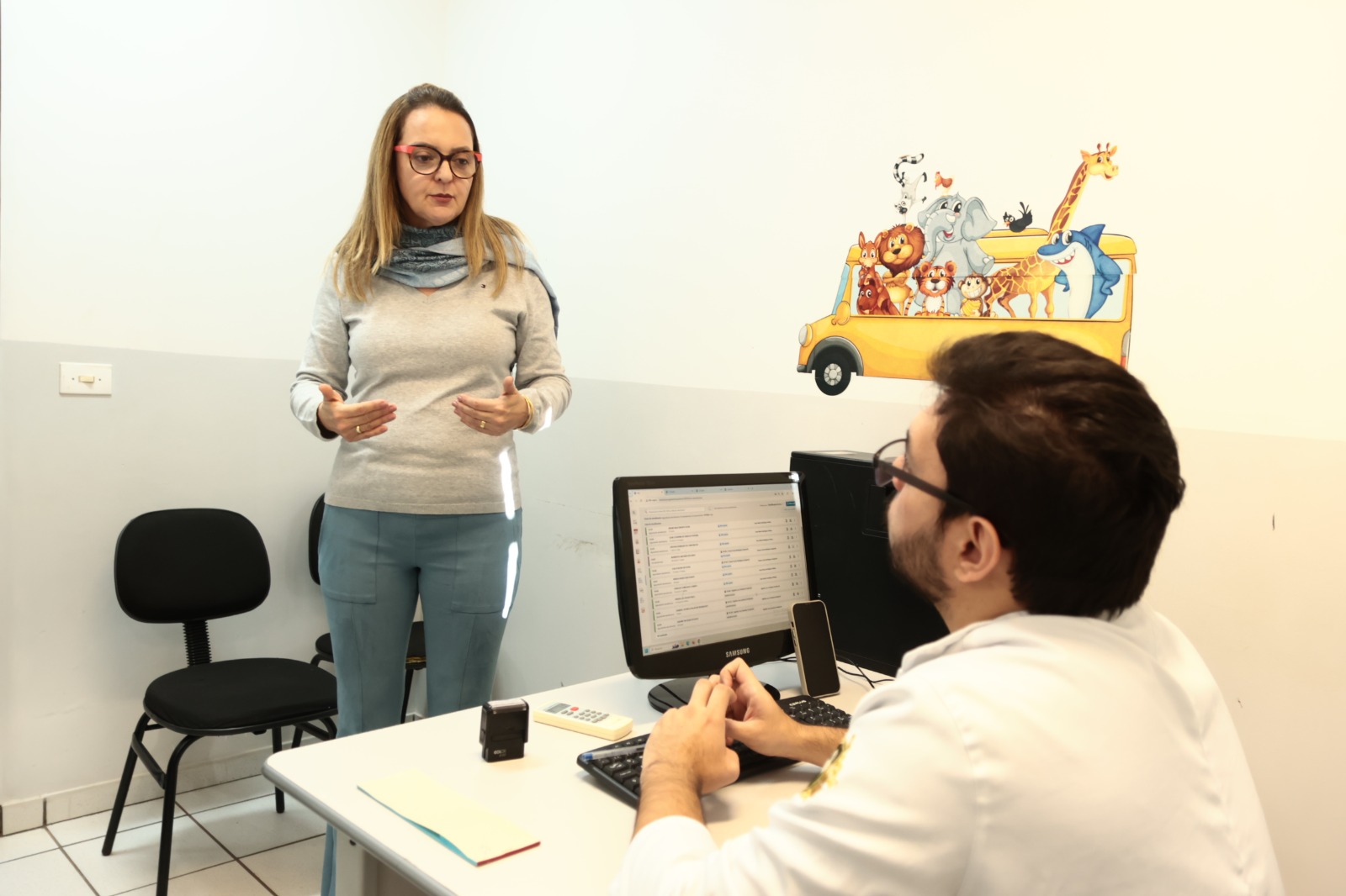 Gerência de Saúde entrega novo consultório no ESF “Gabriel Valério de Souza”