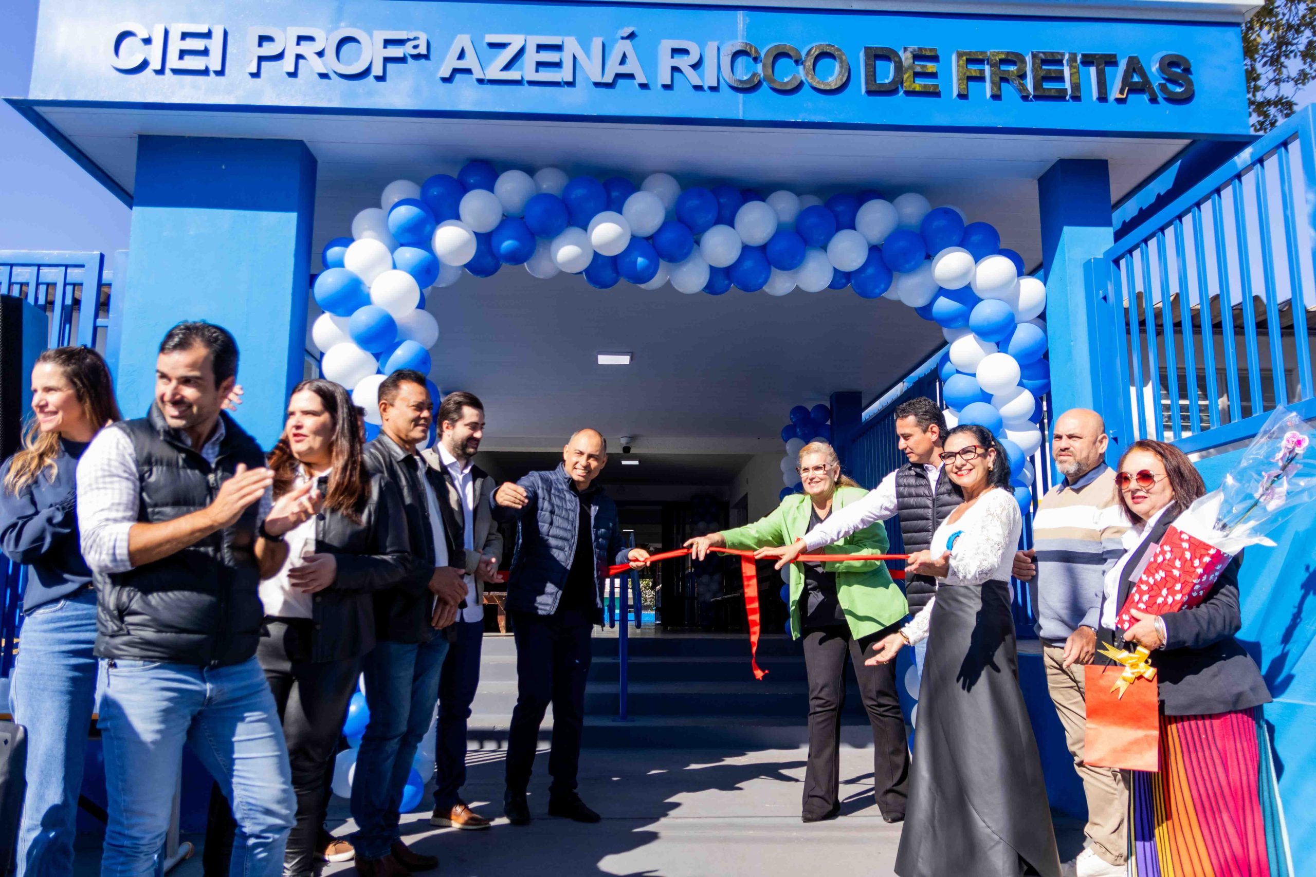 CIEI Professora Azená Ricco de Freitas é reinaugurado com nova estrutura e valorização da primeira infância em Naviraí