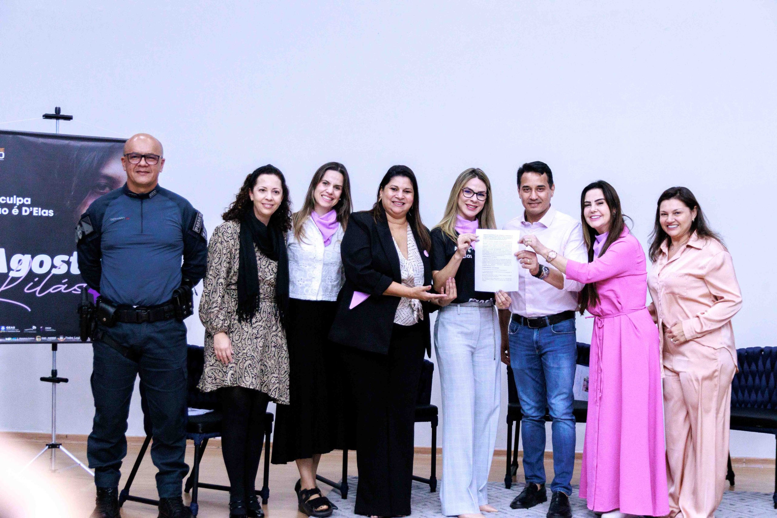 Naviraí com acolhimento, Agosto Lilás “A Culpa Não É Delas”, visa transformar o silêncio em denúncia