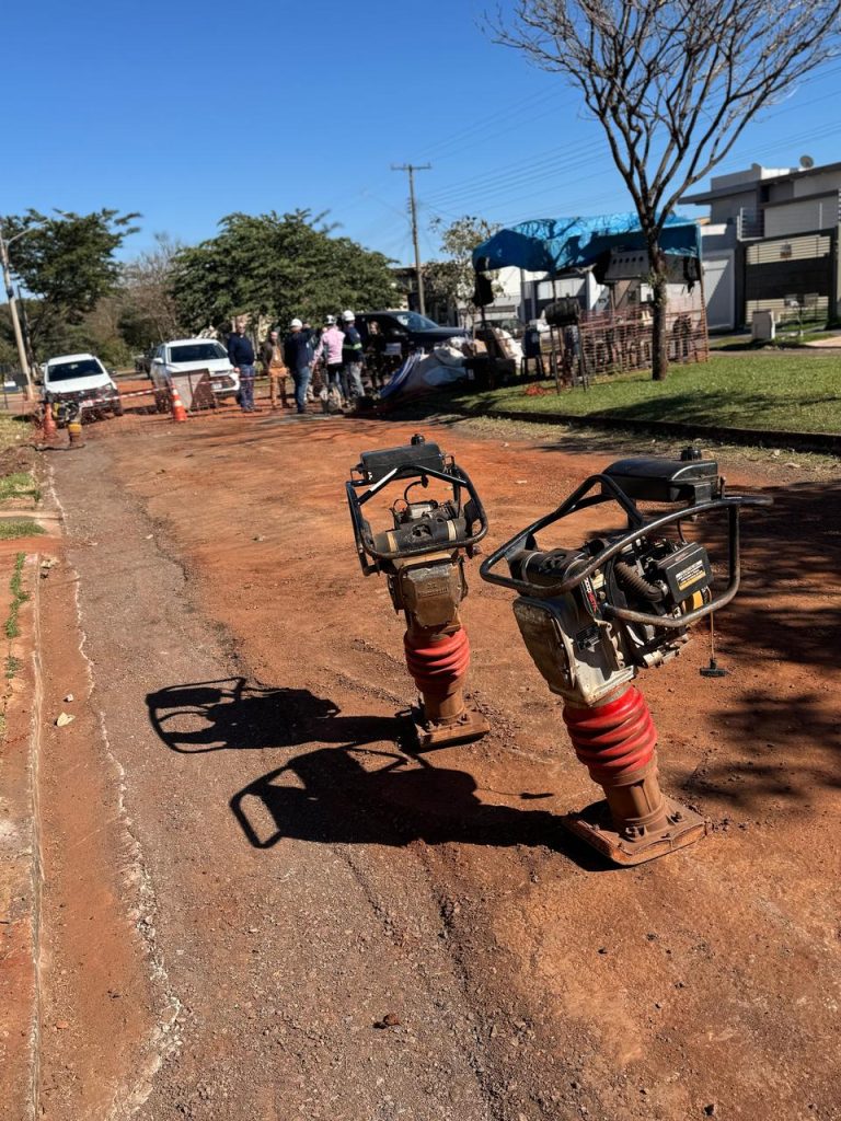 Naviraí: Sanesul antecipará obras de esgoto na Avenida Mata Atlântica; recape será iniciado ainda este mês