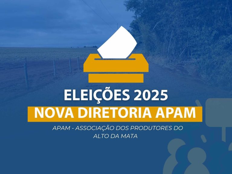 Associação dos Produtores do Alto da Mata (APAM) Anuncia Eleição para a Nova Diretoria Associação dos Produtores do Alto da Mata (APAM) Anuncia Eleição para a Nova Diretoria