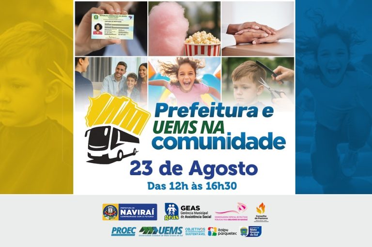Prefeitura e Uems na Comunidade, terá Castramóvel com vários serviços no Sábado
