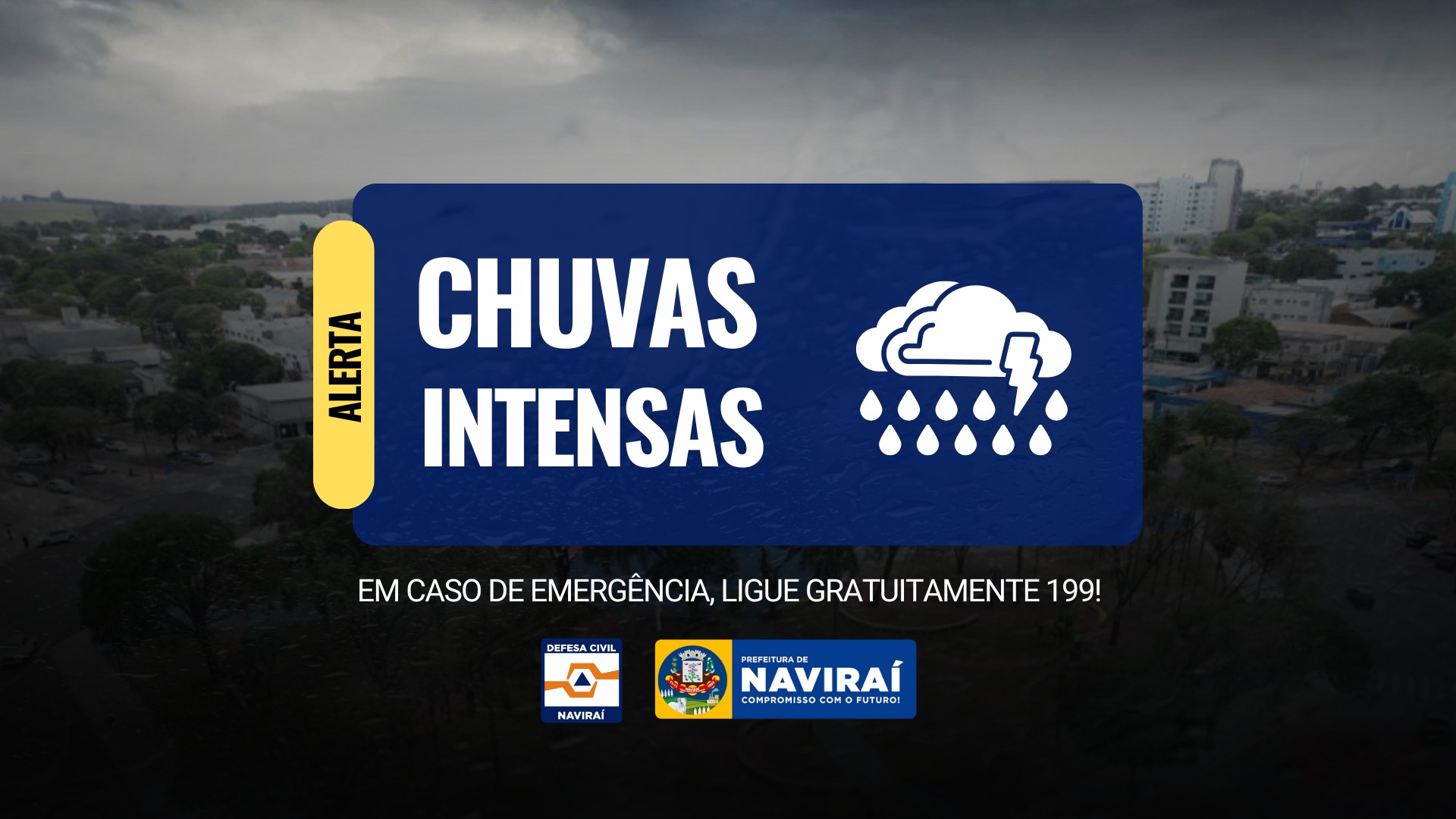 NAVIRAÍ ALERTA: TEMPESTADES SEVERAS CHEGANDO COM O INÍCIO DA PRIMAVERA